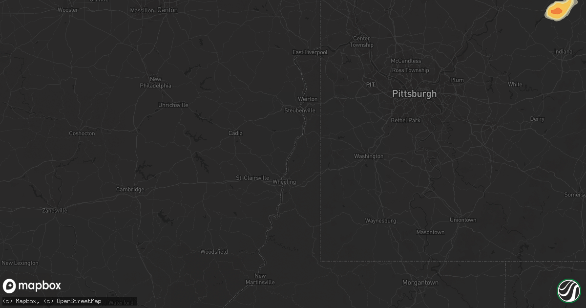 Hail map in Columbia, KY on July 18, 2013