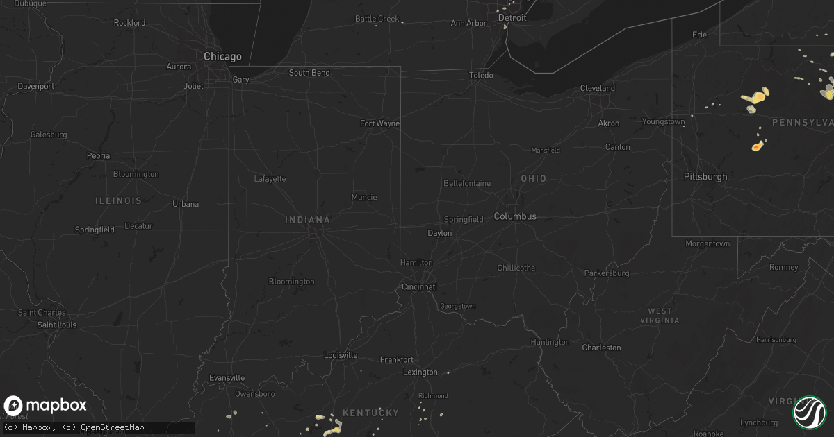Hail map in Minnesota on July 18, 2013