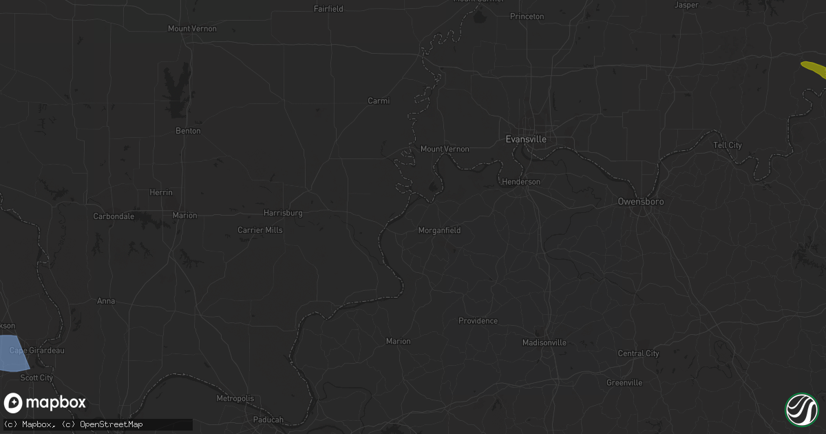 Hail map in Scott City, MO on July 18, 2023