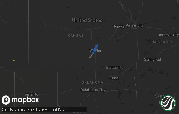 Hail map preview on 07-18-2025