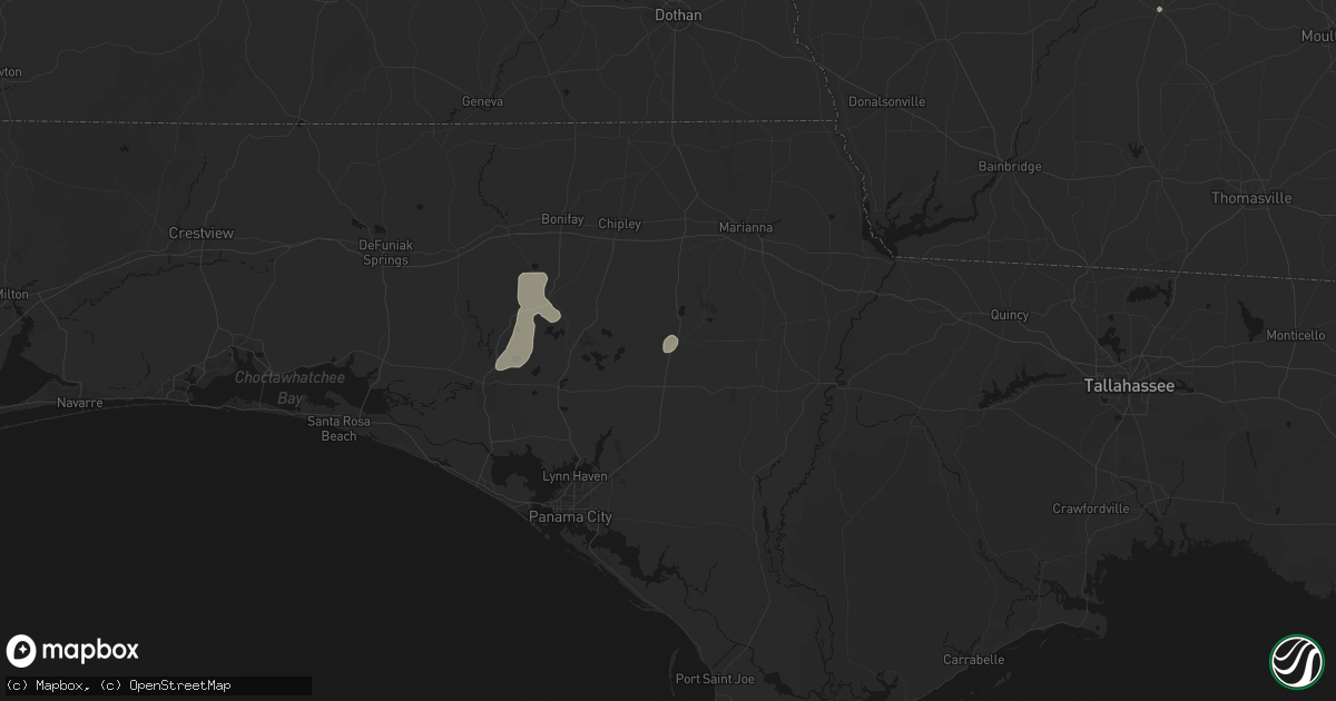 Hail map in Fountain, FL on July 18, 2026