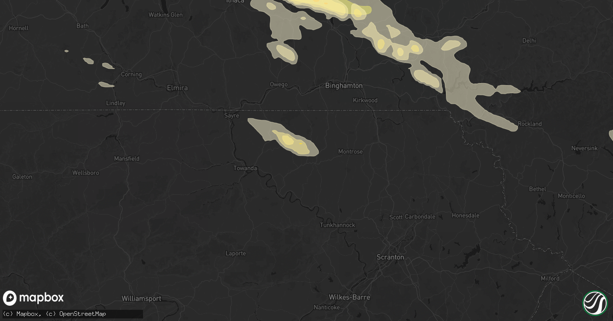 Hail map in Lawton, PA on July 18, 2026