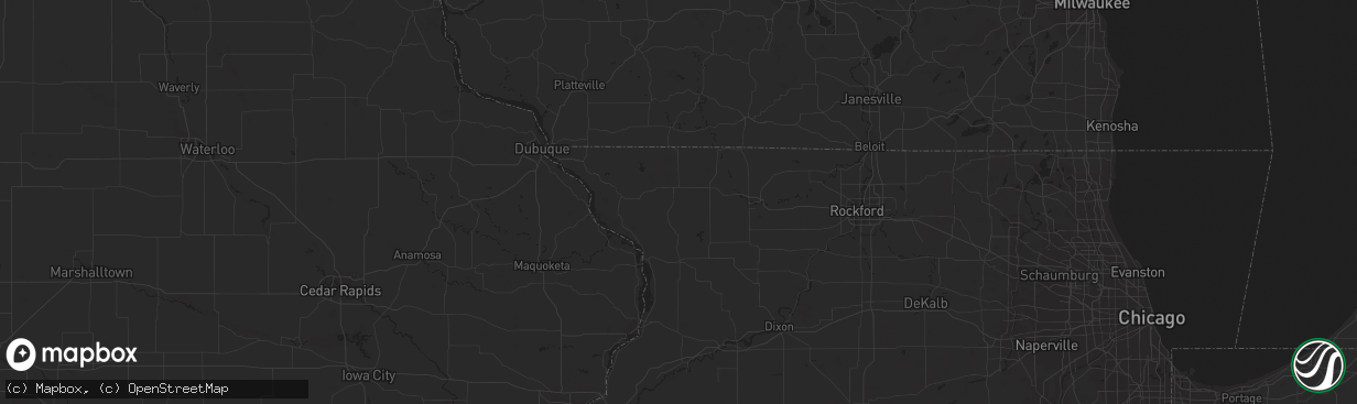 Hail map in Brighton, CO on July 19, 2011