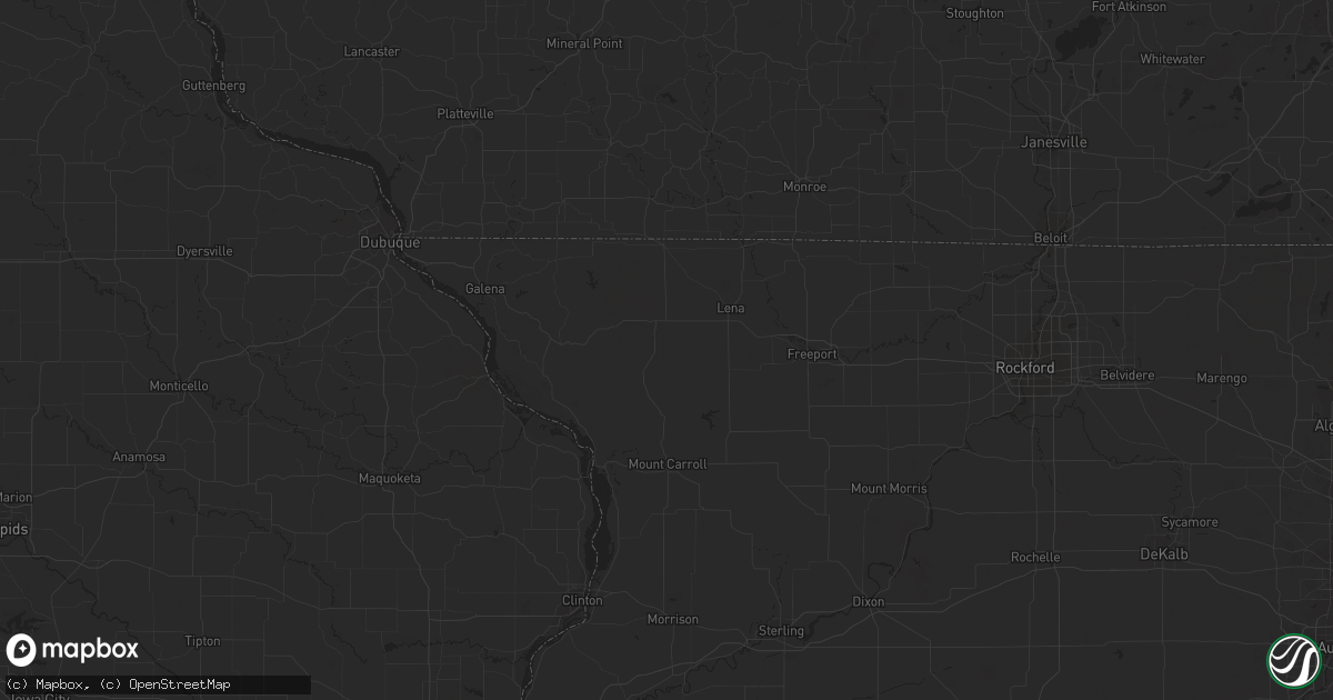 Hail map in Brighton, CO on July 19, 2011