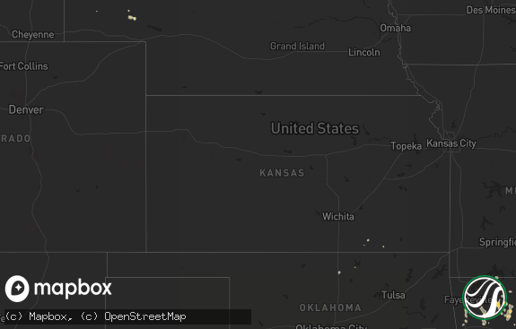 Hail map preview on 07-19-2012