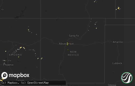 Hail map preview on 07-19-2013