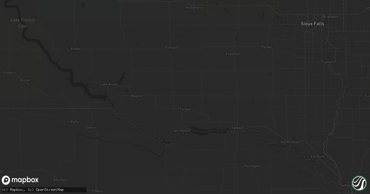 Hail map in Bovey, MN on July 19, 2023