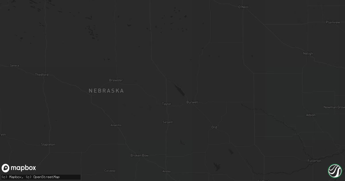 Hail map in Torrington, WY on July 19, 2023