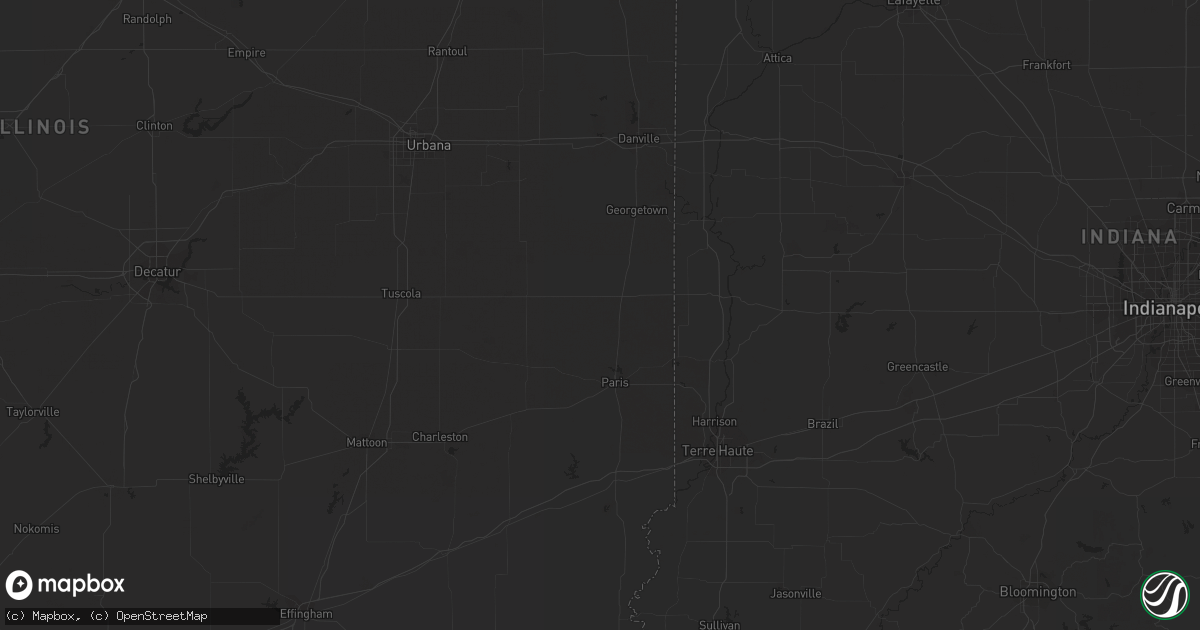 Hail map in Greenbrier, TN on July 20, 2023