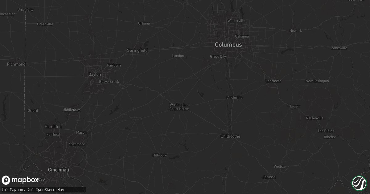 Hail map in Lapeer, MI on July 20, 2023