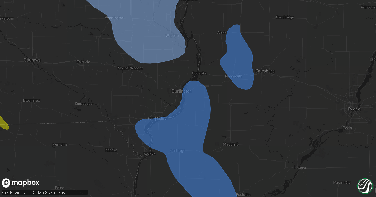 Hail map in Carman, IL on July 20, 2026