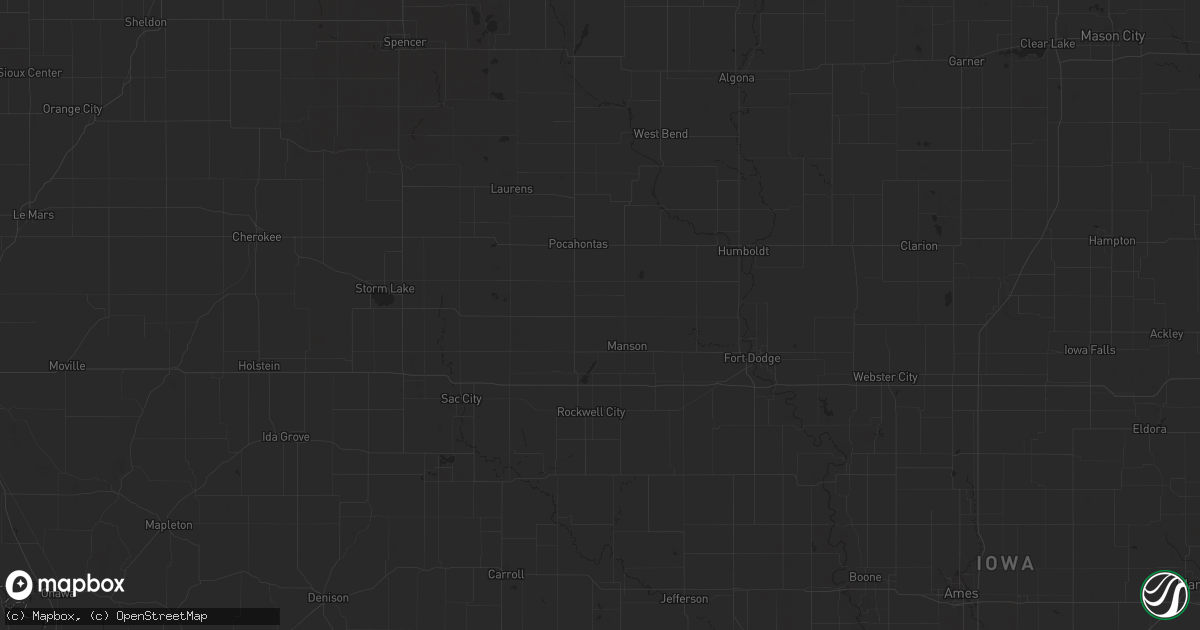 Hail map in Omaha, NE on July 21, 2013