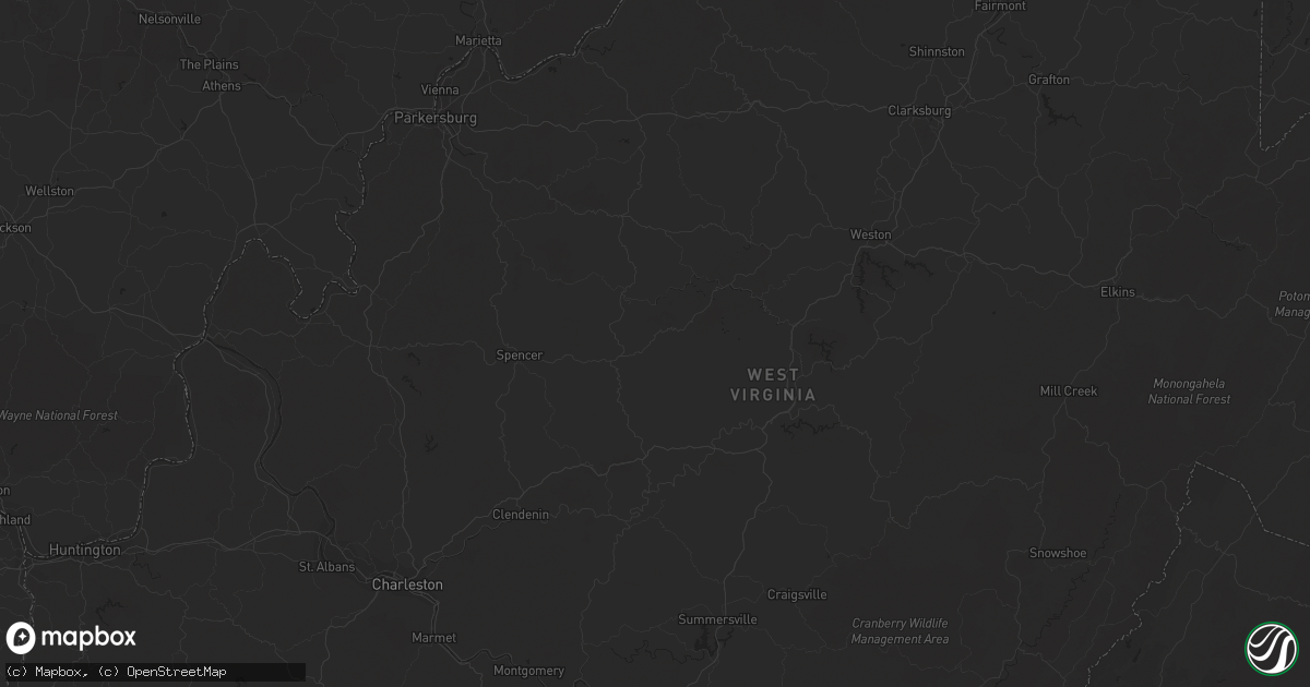 Hail map in Millington, TN on July 21, 2023