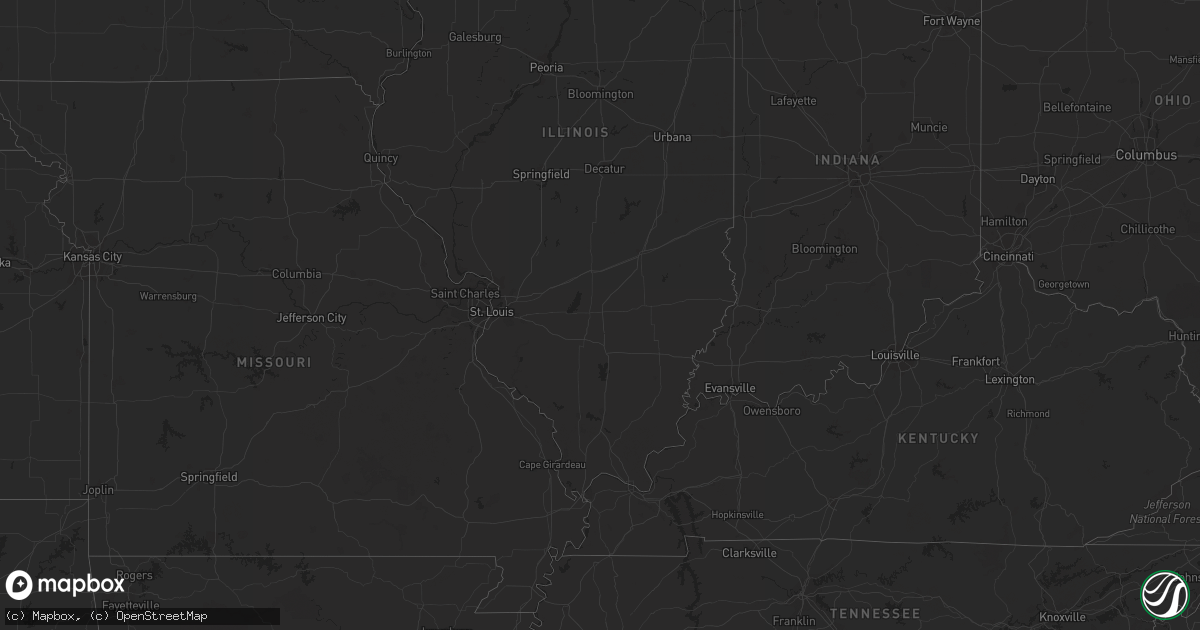 Hail map in Vermont on July 21, 2023