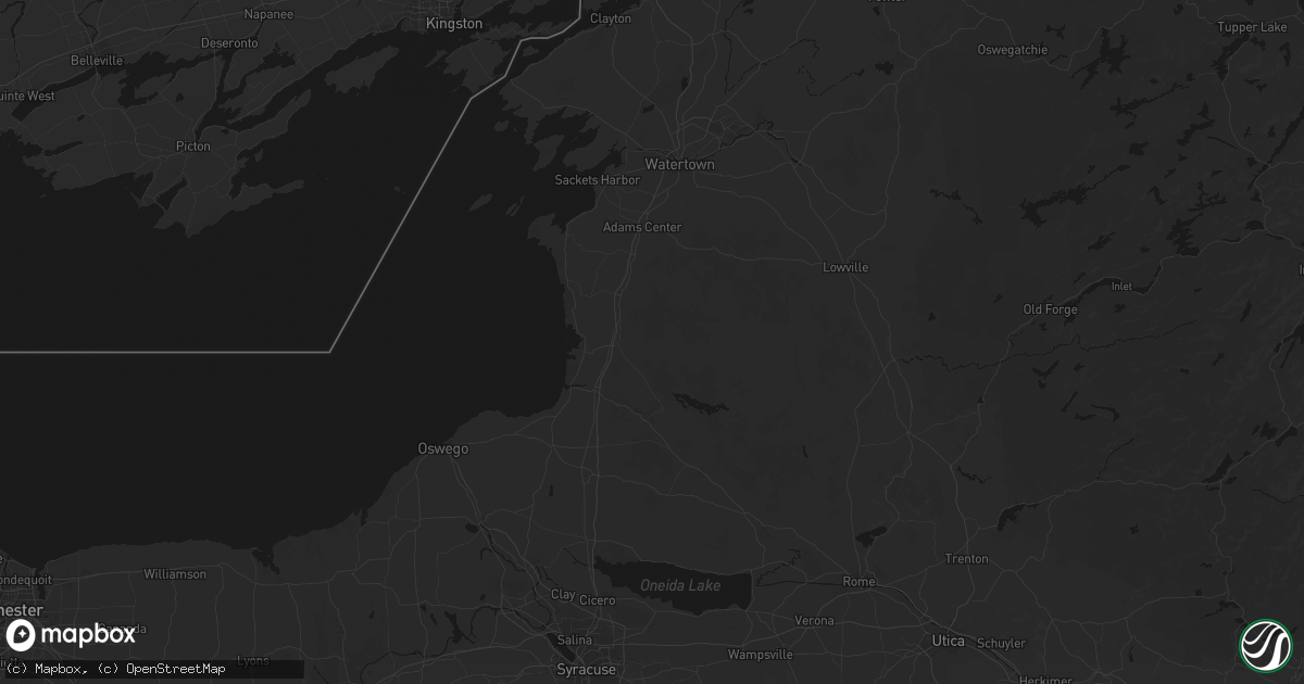 Hail map in Lacona, NY on July 21, 2026