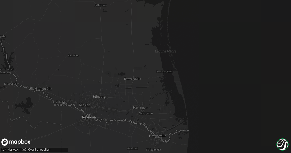 Hail map in San Perlita, TX on July 21, 2026