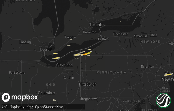 Hail map preview on 07-21-2026