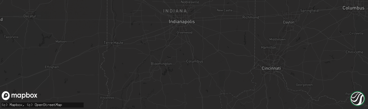 Hail map in Beulaville, NC on July 22, 2012