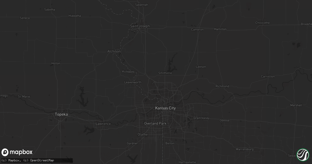 Hail map in Boone, IA on July 22, 2013