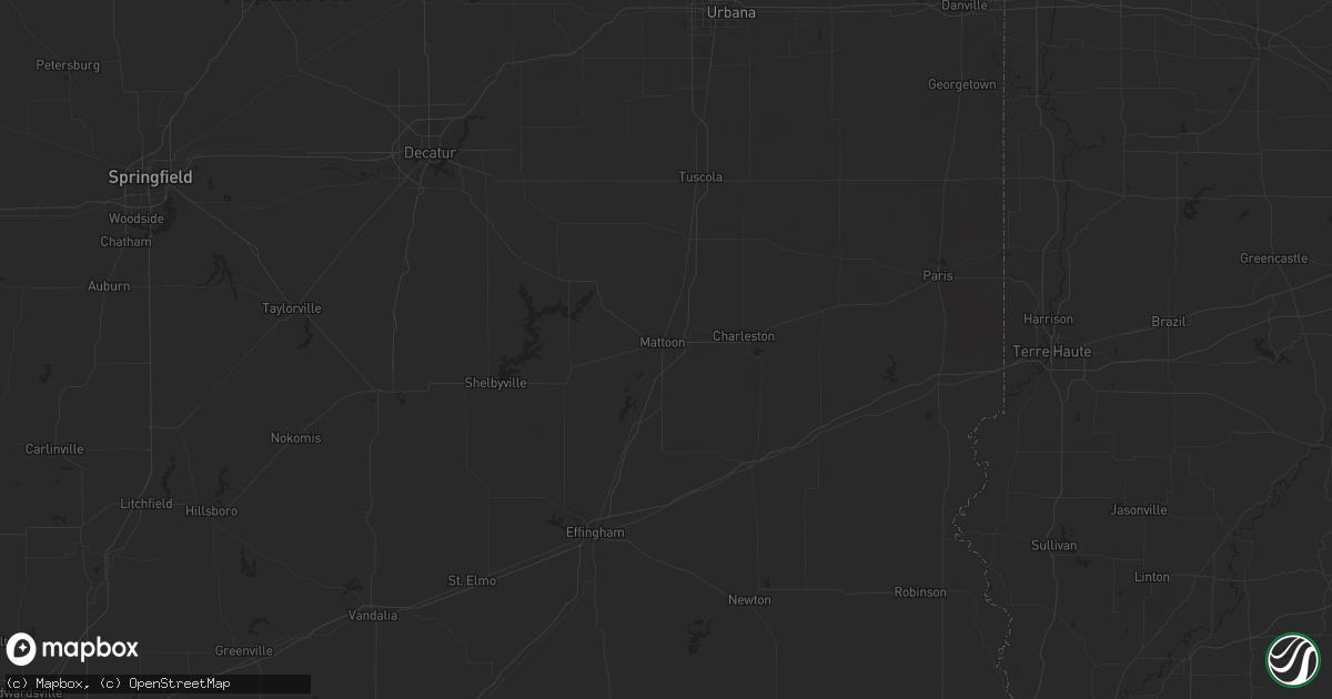 Hail map in Cordele, GA on July 22, 2023