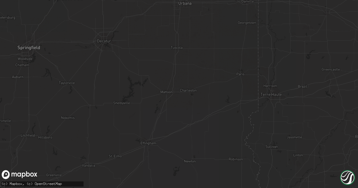 Hail map in Embarrass, MN on July 22, 2023
