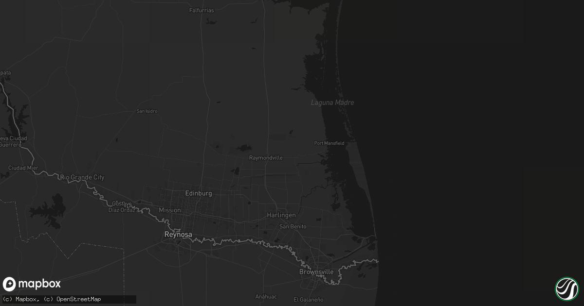 Hail map in San Perlita, TX on July 22, 2026