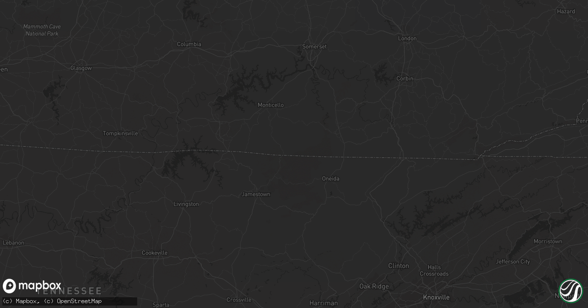 Hail map in Ashland, VA on July 23, 2011