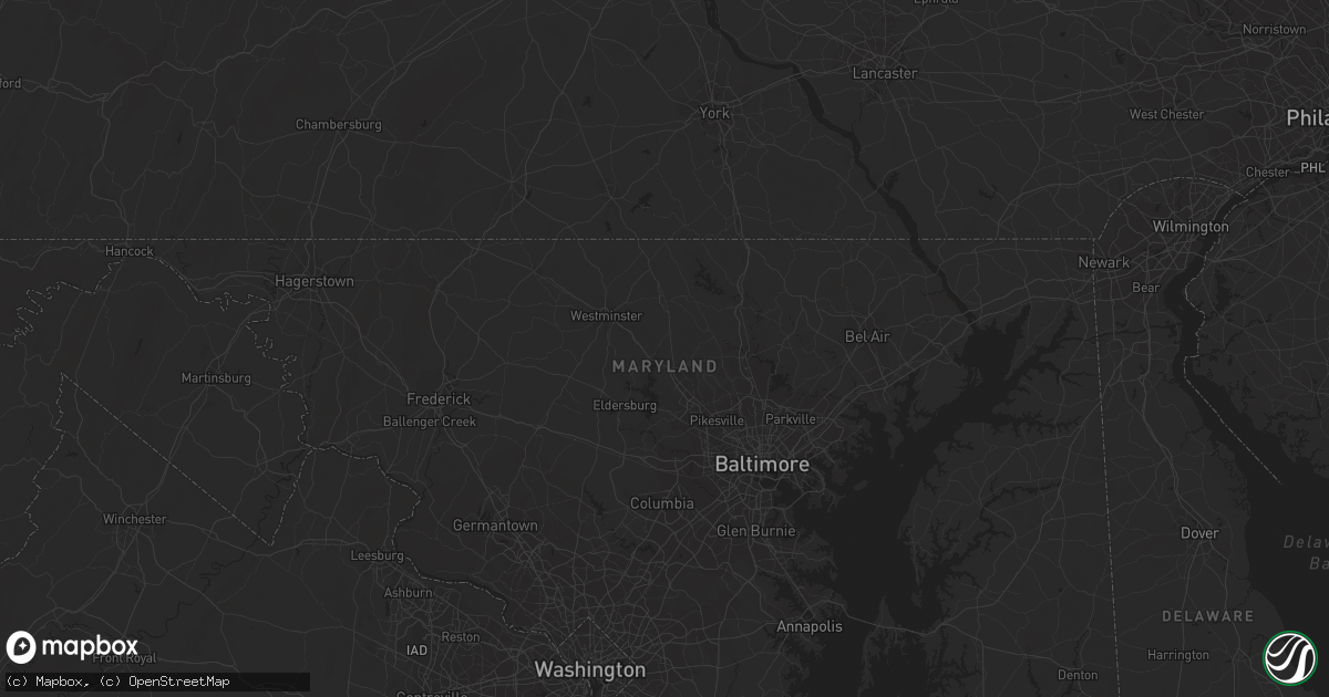 Hail map in North Andover, MA on July 23, 2020