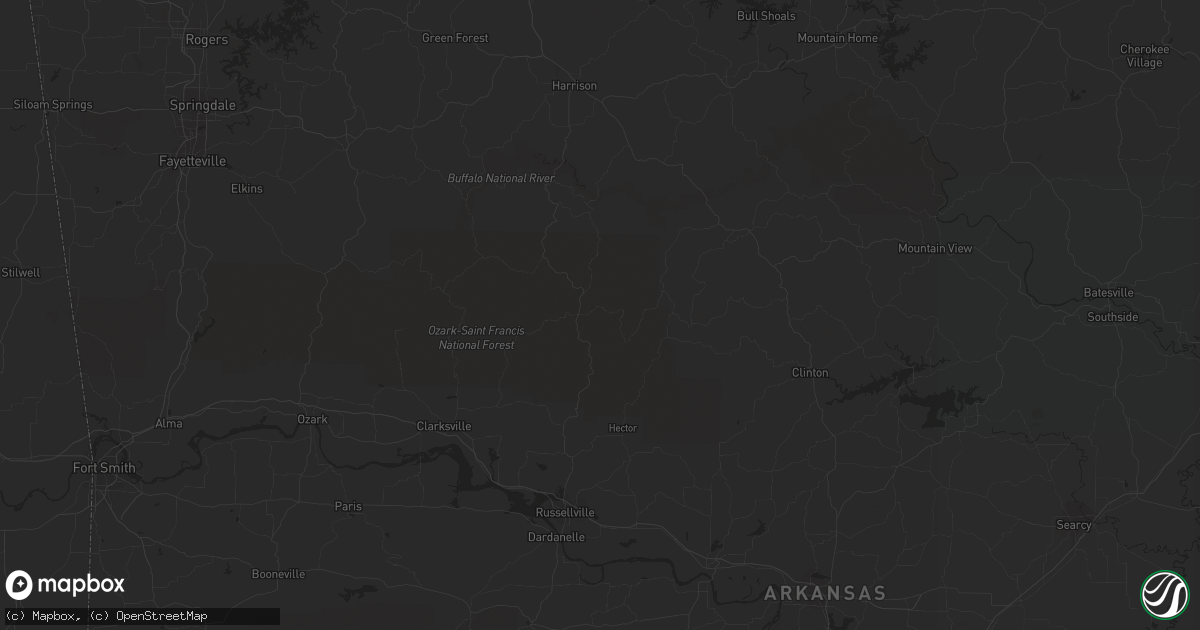 Hail map in Warwick, GA on July 23, 2023