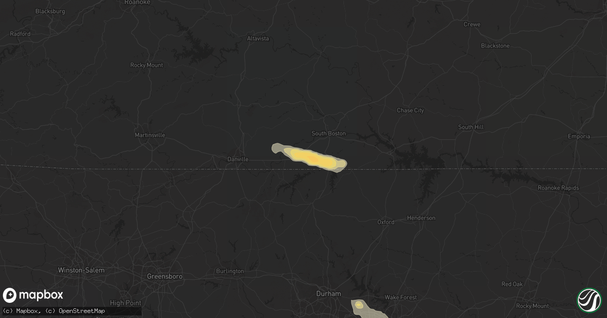 Hail map in Alton, VA on July 24, 2014