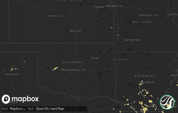 Hail map preview on 07-25-2011