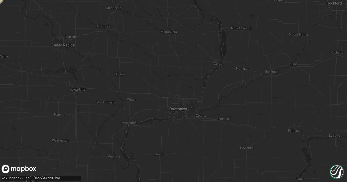 Hail map in Fort Atkinson, WI on July 25, 2012