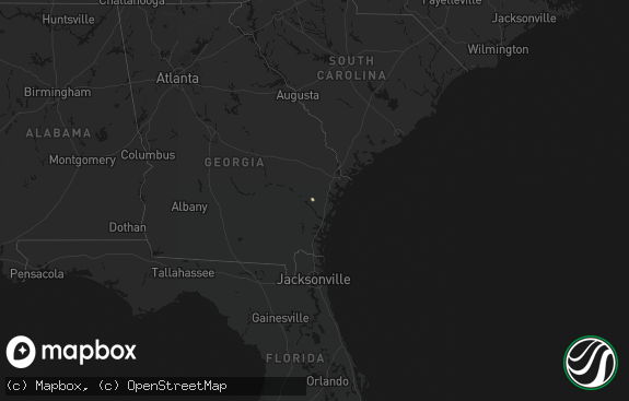 Hail map preview on 07-25-2026