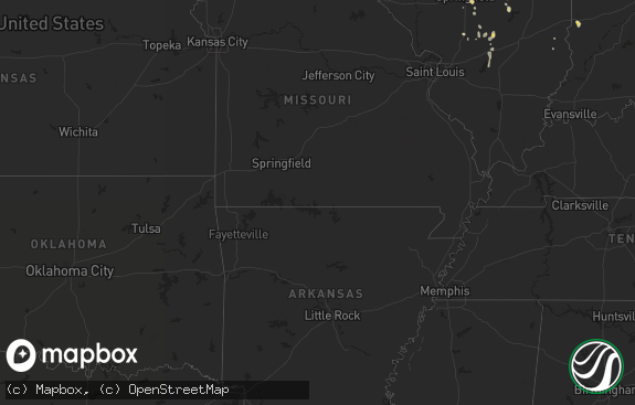 Hail map preview on 07-26-2011