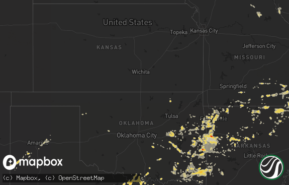 Hail map preview on 07-26-2012