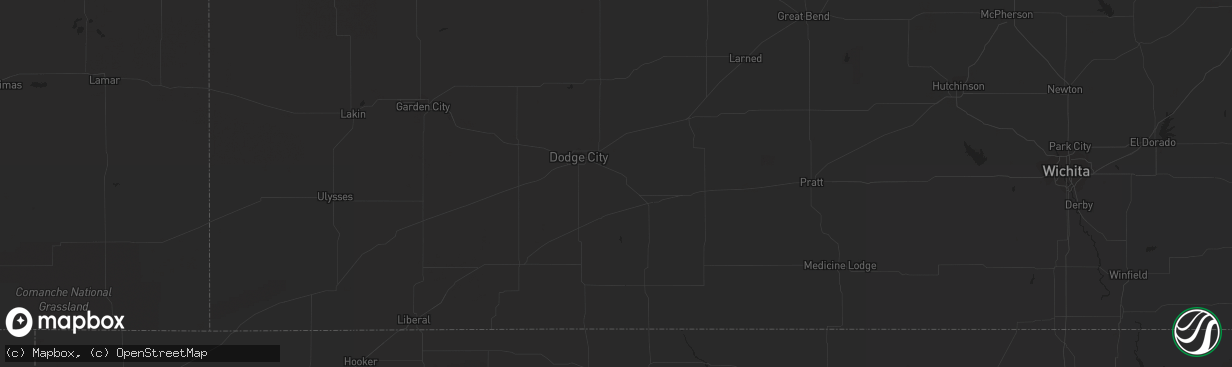 Hail map in Albuquerque, NM on July 26, 2013