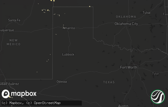 Hail map preview on 07-26-2017