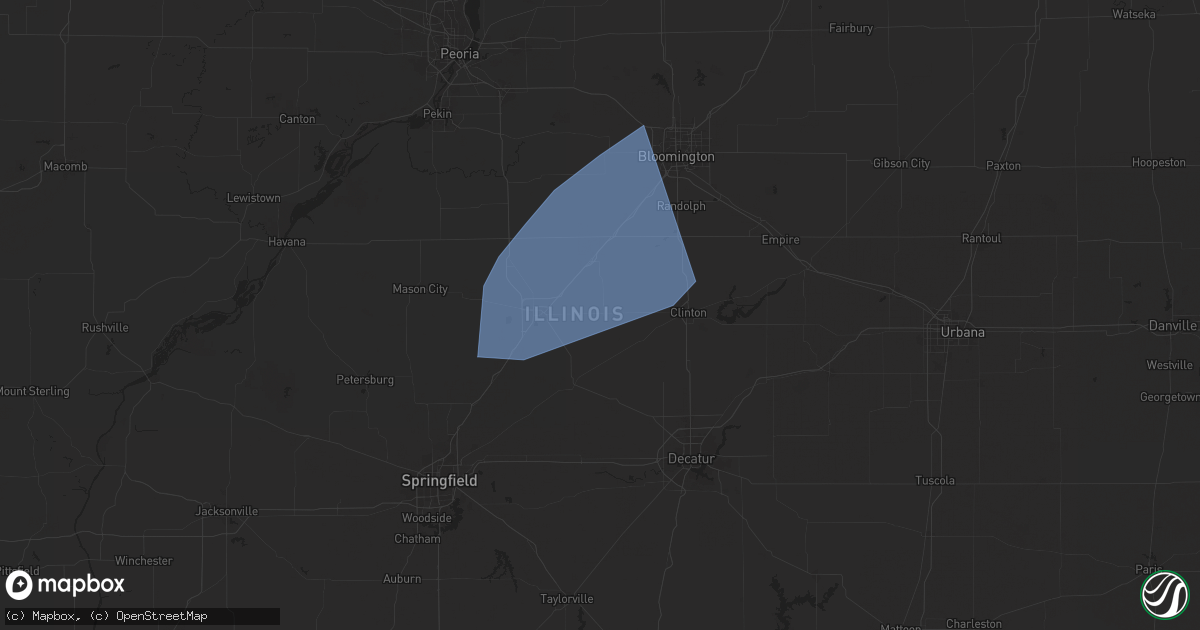 Hail map in Beason, IL on July 26, 2025