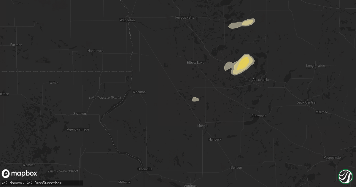 Hail map in Herman, MN on July 26, 2025