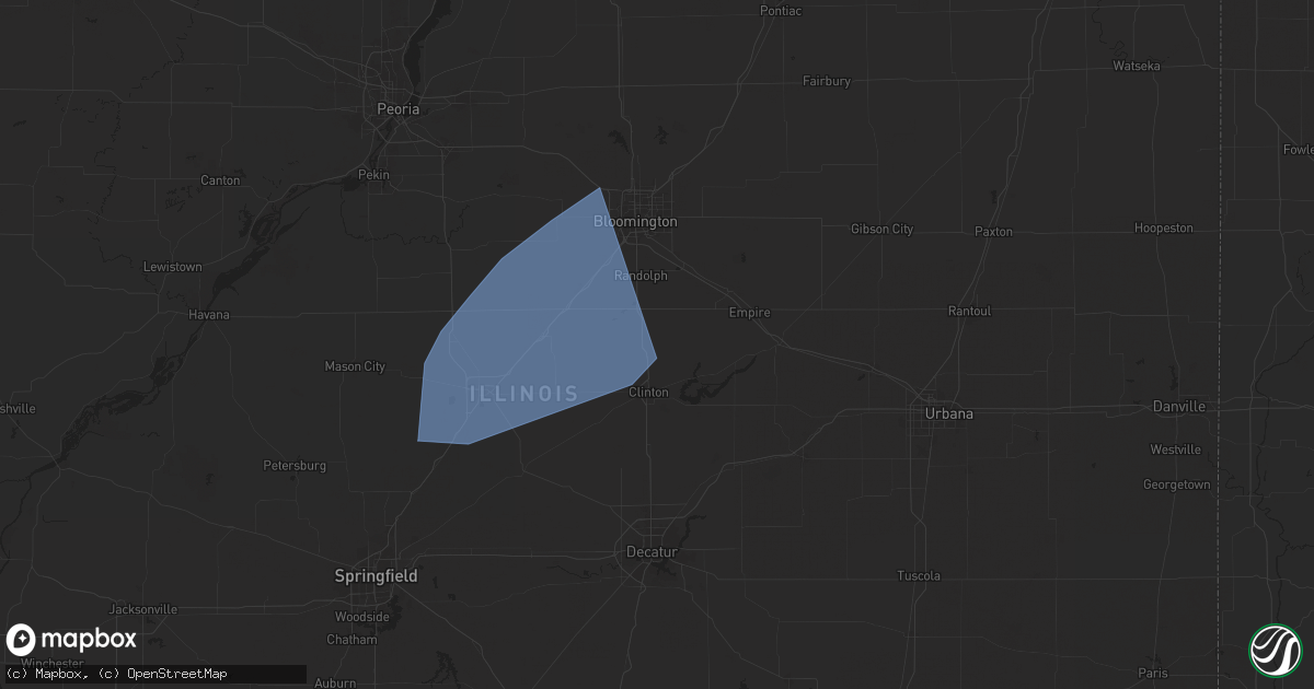 Hail map in Wapella, IL on July 26, 2025