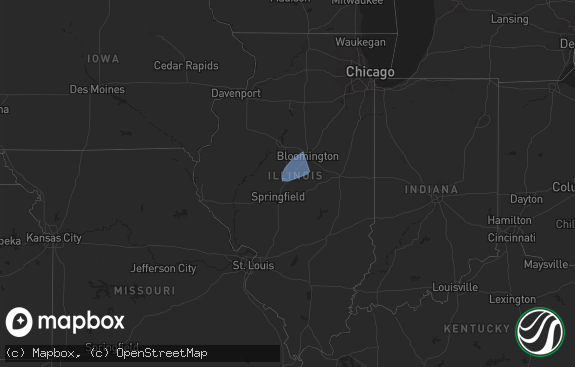Hail map preview on 07-26-2025