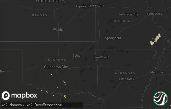 Hail map preview on 07-27-2012