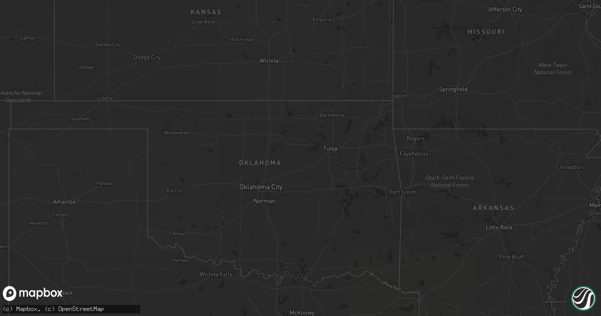 Hail map on July 28, 2013