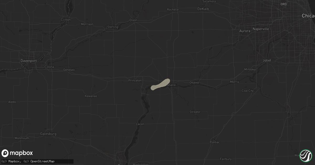 Hail map in Spring Valley, IL on July 28, 2015