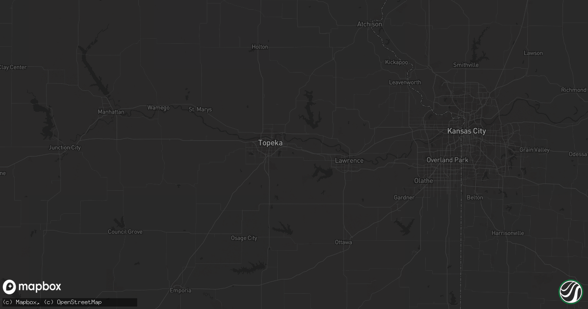 Hail map in Muskogee, OK on July 28, 2022