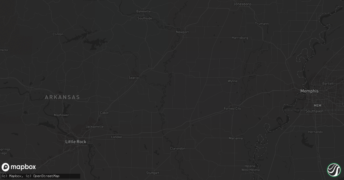 Hail map in Homestead, FL on July 28, 2023
