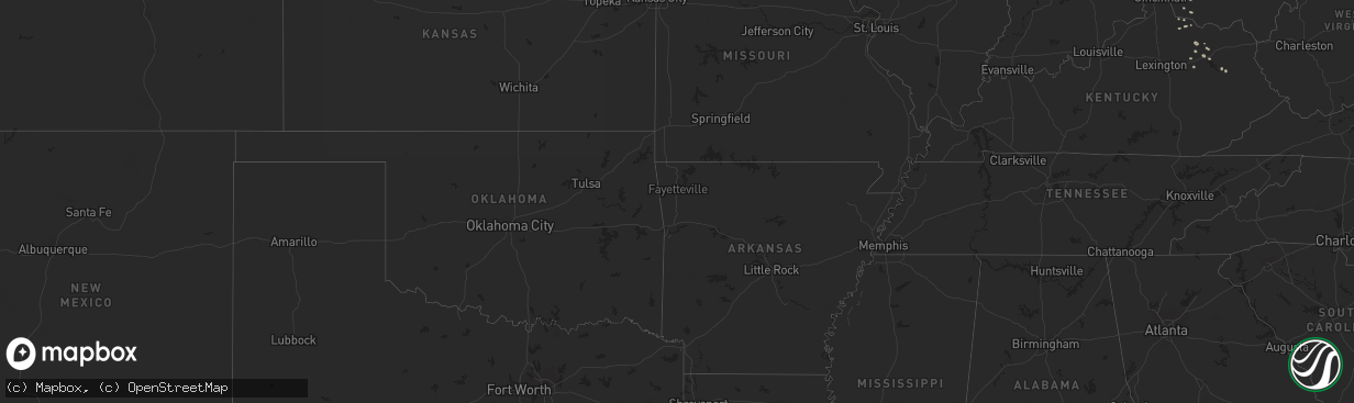 Hail map in Kentucky on July 28, 2023