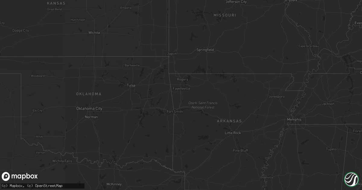 Hail map in Kentucky on July 28, 2023