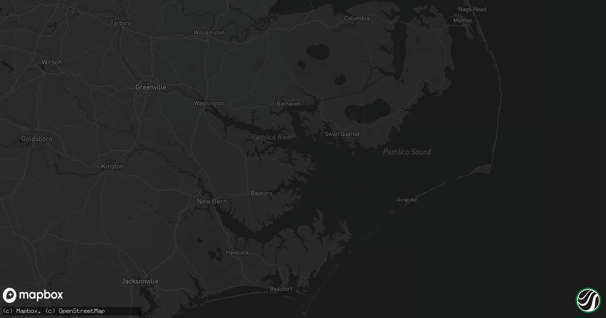 Hail map in Lowland, NC on July 28, 2026
