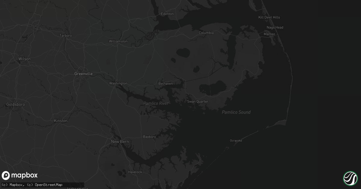 Hail map in Scranton, NC on July 28, 2026